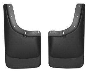 GMC Canyon Mud Guards - Rear - Husky Liners - Custom-Molded, FormFit Design, Husky Shield Film - `04-`12